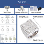 Custom Initial Iced Ring – “Prime Letter” Edition A 7 - Shop Gold Supply