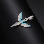 Moissanite Glow Angel Dagger Pendant – “Heaven’s Edge” Edition - The Gold Supply