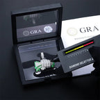 Moissanite Glow Money Bag Pendant – “Fistful of Fortune” Edition - Shop Gold Supply