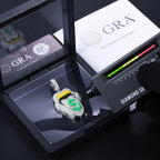 Moissanite Glow Money Mouth Pendant – “Drip Dollar” Edition - Shop Gold Supply