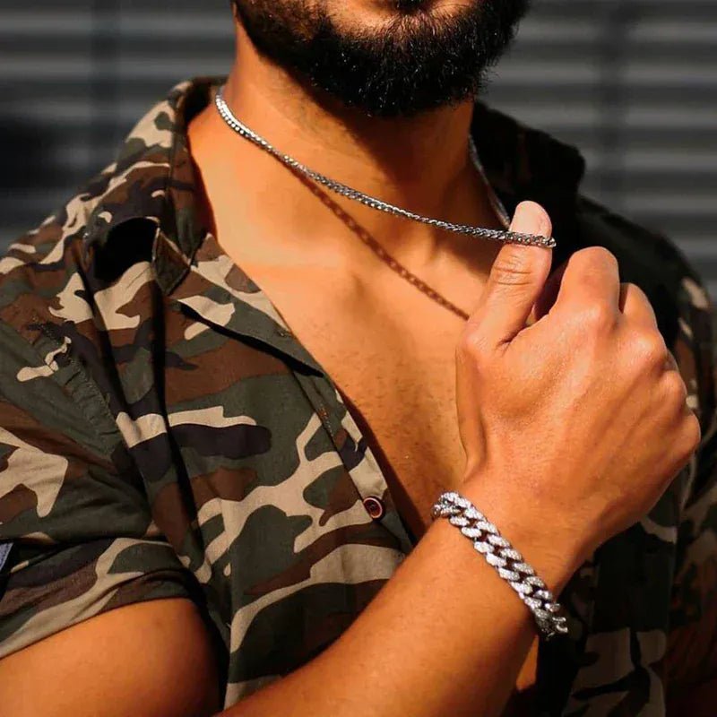 Never Tarnish 3MM Cuban Chain – “Endless Shine” Edition 18 IN White Gold - Shop Gold Supply