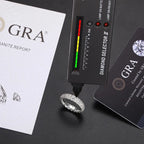 Radiant Eternity Band Moissanite Ring – “Infinite Ice” Edition - The Gold Supply