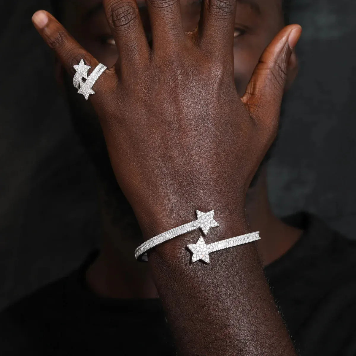 Shooting Star Wrap Ring – “Cosmic Trail” Edition - The Gold Supply