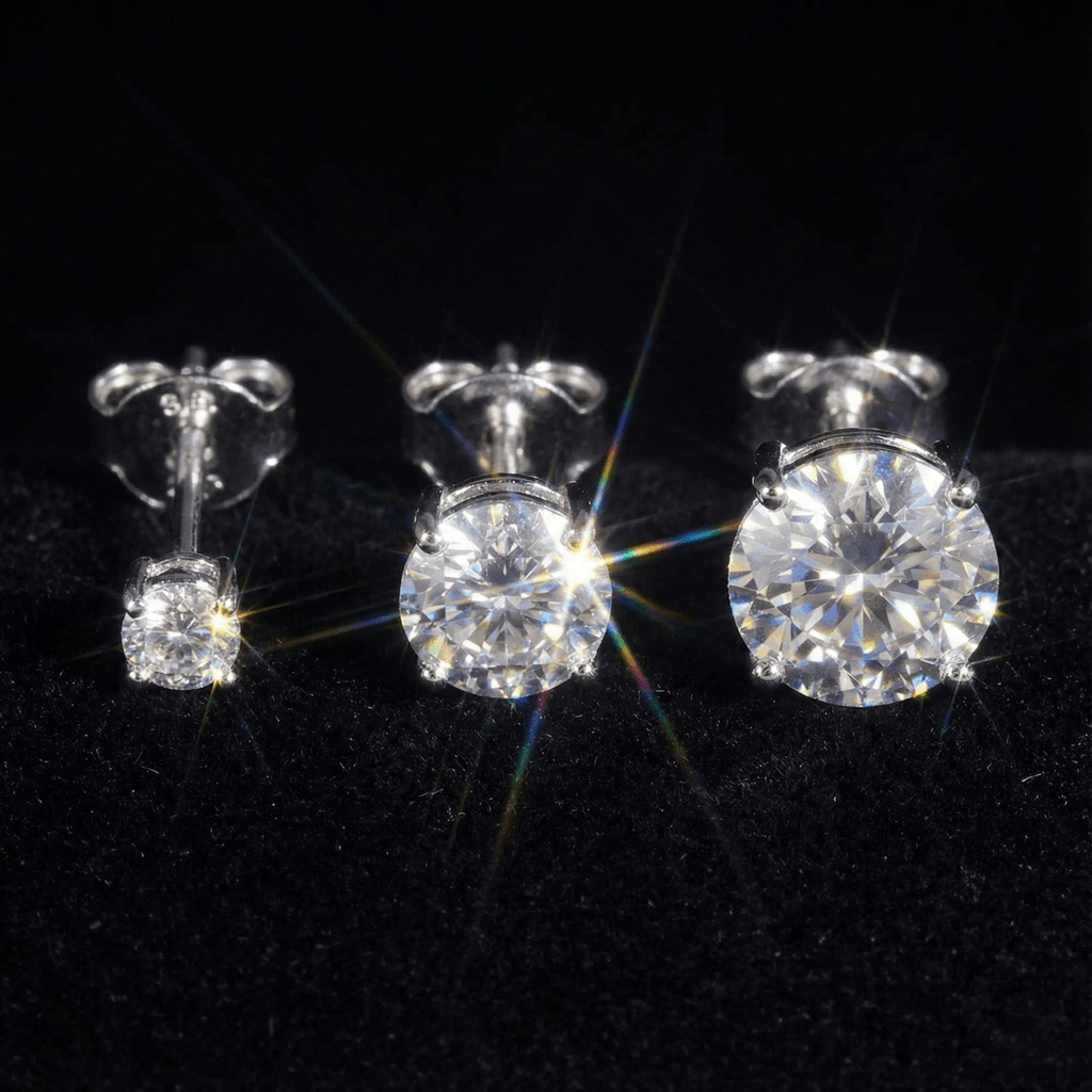 VIP Moissanite Stud Earrings - The Gold Supply